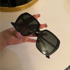 Gucci Black Square Sunglasses